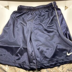 Navy Boys Nike basketball shorts